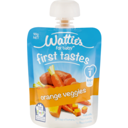 Photo of Wattie's Baby Food Stage 1 Pouch Orange Veggies 90g