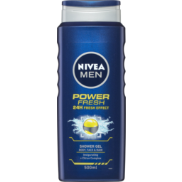Photo of Nivea For Men Shower Gel Power Fresh 500ml
