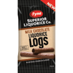 Photo of Fyna Choc Licorice Log 200g