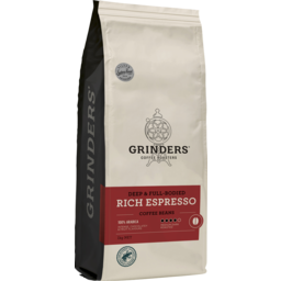 Photo of Grinders Coffee Roasters Rich Espresso Coffee Beans 1kg