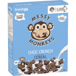 Photo of Freedom Foods Messy Monkey Choc Crunch Cereal 240g