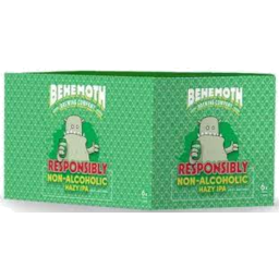 Photo of Behemoth Responsibly Non Alcoholic Hazy IPA 6 Pack