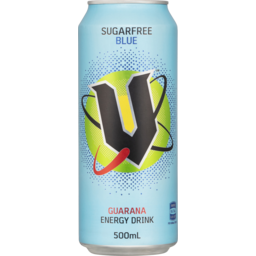 Photo of V Blue Sugarfree Energy Drink 500ml