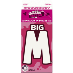 Photo of Big M Strawberry Flavoured Milk 600ml