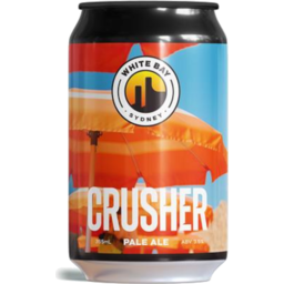 Photo of White Bay Crusher Mid Strength Beer Can 375ml 