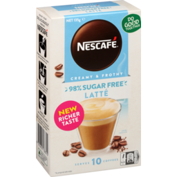 Photo of Nescafe 98psf Latte Coffee 10pk