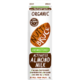 Photo of Nutty Bruce Unsweetened Almond Milk 1lt