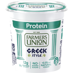 Photo of Farmers Union Greek Style Yogurt Plus Protein 500g