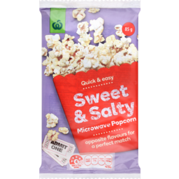 Photo of WW Microwave Popcorn Sweet & Salty 85g
