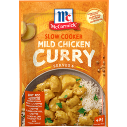 Photo of McCormick Slow Cookers Mild Chicken Curry 40g