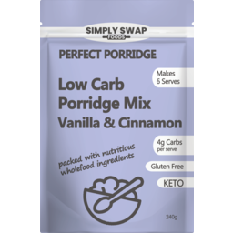 Photo of Low Carb Porridge Mix - Vanilla Bean & Cinnamon
