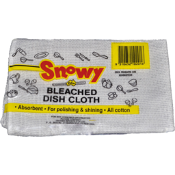 Photo of Edco Snowy Bleached Dish Cloth Single Pack
