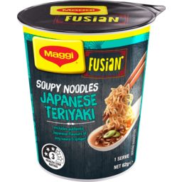 Photo of Maggi Fusian Soupy Noodles Japanese Teriyaki Flavour Cup