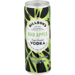 Photo of Billson's Vodka With Bad Apple 355ml 355ml