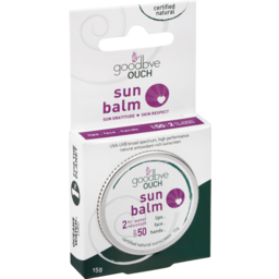 Photo of Goodbye Ouch Sun Balm Natural Sunscreen Spf50 2 Hour Water Resistant