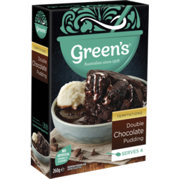 Photo of Green's Temptations Double Chocolate Pudding