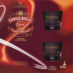 Photo of Chivas Regal Extra & 2 Glass