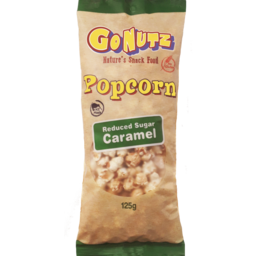 Photo of GoNutz Popcorn Reduced Sugar Caramel 125g