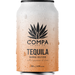 Photo of Compa Tequila Mango Seltzer 330ml 