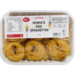 Photo of Nonnas Fresh Pasta Egg Spaghettini