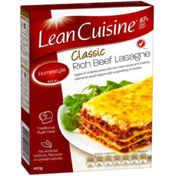 Photo of Lean Cuisine Rich Beef Lasagne 400gm
