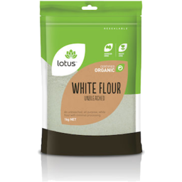 Photo of Lotus Organic Unbleached Plain Flour 1kg