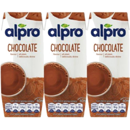 Photo of Alpro Chocolate Soy Milk 3x250ml