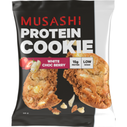 Photo of Musashi Protein Cookie White Choc Berry 58g 58g
