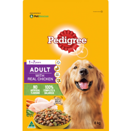 Photo of Pedigree Adult 1-7 Years With Real Chicken Dry Dog Food 8kg