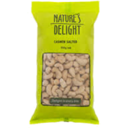 Photo of Natures Delight Unsalted Cashew Halves