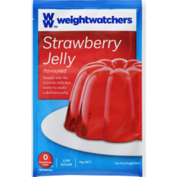 Photo of Weight Watchers Strawberry Flavoured Jelly 11g