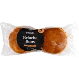 Photo of Drakes French Style Brioche Rolls 4 Pack