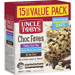 Photo of Uncle Tobys Choc Faves Variety Bars 15 Pack 15pk