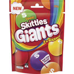 Photo of Skittles Giants Fruits 170gm