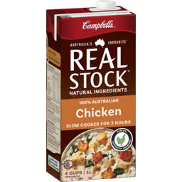 Photo of Campbell's Real Stock Chicken Stock 1L