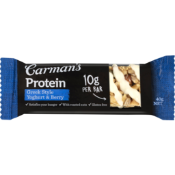 Photo of Carman's Protein Bar Greek Style Yoghurt & Berry 40g