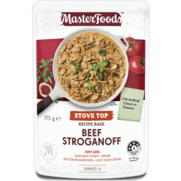 Photo of Masterfoods Recipe Base Beef Stroganoff 175g