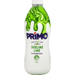 Photo of Primo Flavoured Milk Lime Drink 1.5L
