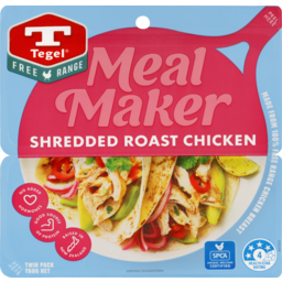Photo of Tegel Fresh Free Range Meal Maker Shredded Roast Chicken