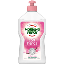 Photo of Morning Fresh Dishwashing Liquid Soft Hands Vanilla Rose 350ml