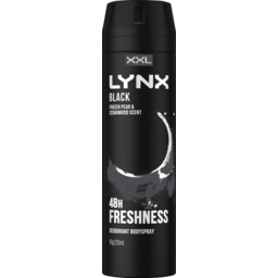 Photo of Lynx Deodorant Aerosol Black 250ml