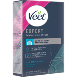 Photo of Veet Expert Bikini Wax Strips For Sensitive Skin 16s