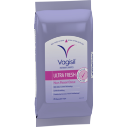 Photo of Vagisil Ultra Fresh Intimate Wipes 20 Pack