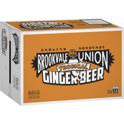 Photo of Brookvale Union Ginger Beer Tropical 330ml