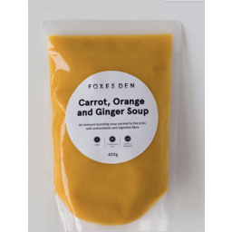 Photo of Foxes Den Carrot, Orange & Ginger Soup 450gm