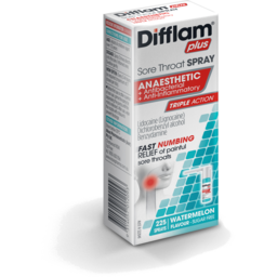 Photo of Difflam Plus Anaesthetic Sore Throat Spray 225 Sprays