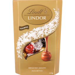 Photo of Lindt Lindor Assorted Cornet Chocolate 333g