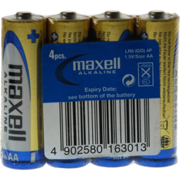 Photo of Maxell Battery Aaa Alk 4+2 Pk