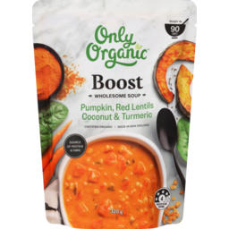 Photo of Only Organic Soup Pumpkin Red Lentils Coconut