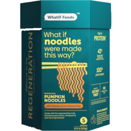 Photo of What if Foods Pumpkin Noodles Cheeky Curry 5 Packl